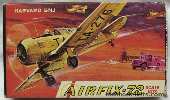 Airfix 1/72 Harvard T-6 SNJ Craftmaster, 9-39 plastic model kit